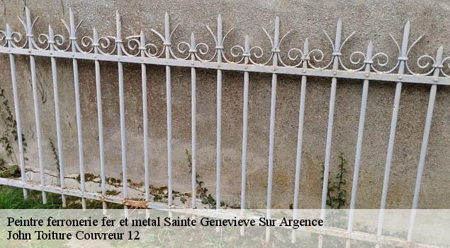 Peintre ferronerie fer et metal  sainte-genevieve-sur-argence-12420 John Toiture Couvreur 12